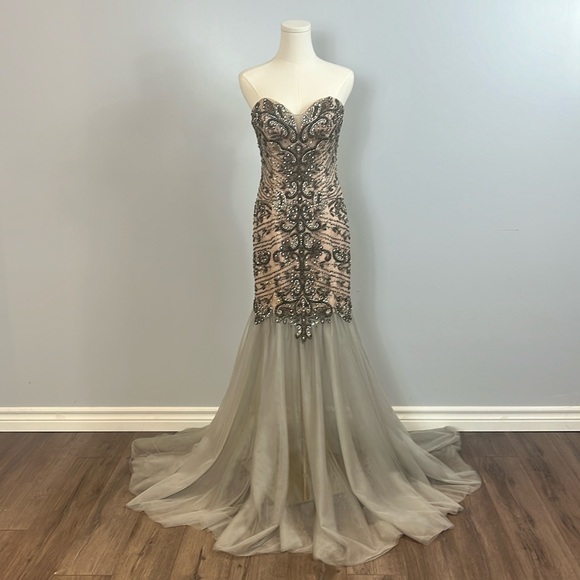 Terani Couture Prom Long Dress - Picture 3 of 17